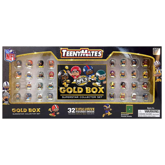Figura Coleccionable Set Box Teenymates The Party Animal Dorado