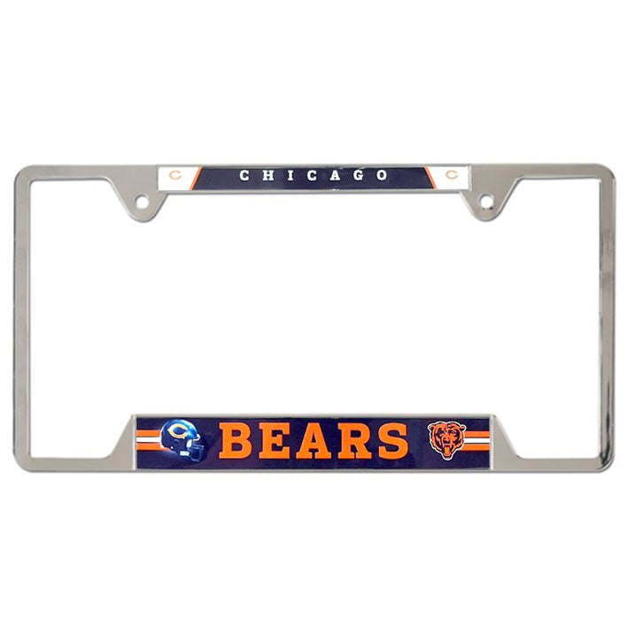 Porta Placas Chicago Bears Metálico WinCraft