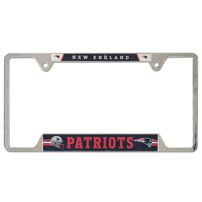 Porta Placas New England Patriots Metálico WinCraft