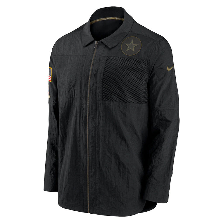 Chamarra Rompevientos Dallas Cowboys Logo Sts Nike Hombre