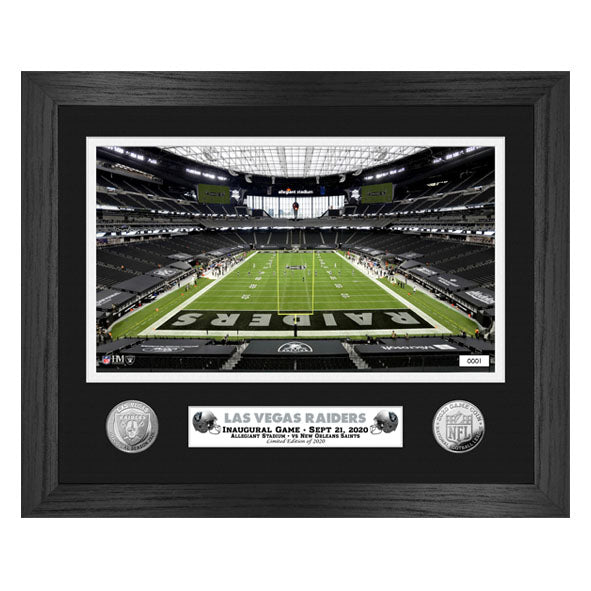 Fotografía de Colección Las Vegas Raiders Inaugural Season Highland Mint