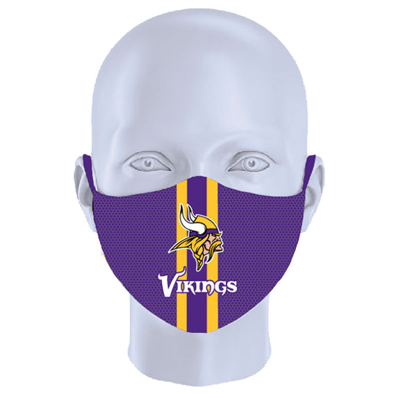 Cubrebocas Minnesota Vikings Tripack