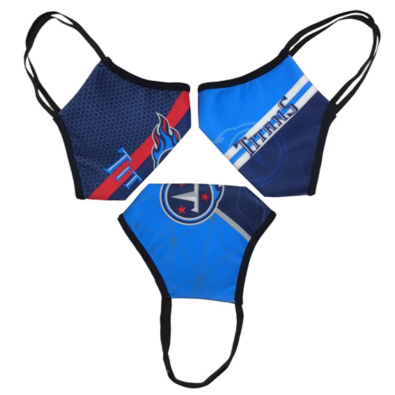 Cubrebocas Tennessee Titans Tripack
