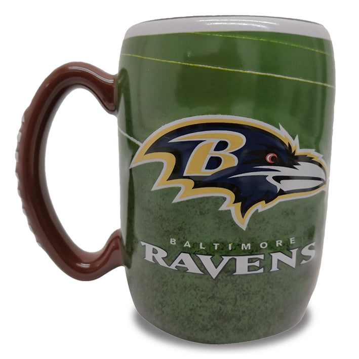 Taza Baltimore Ravens Field 15 oz Boelter