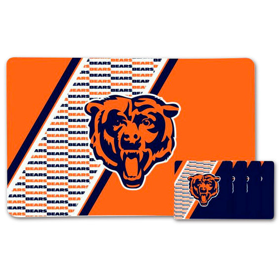Juego de Manteles Chicago Bears Set Duck House