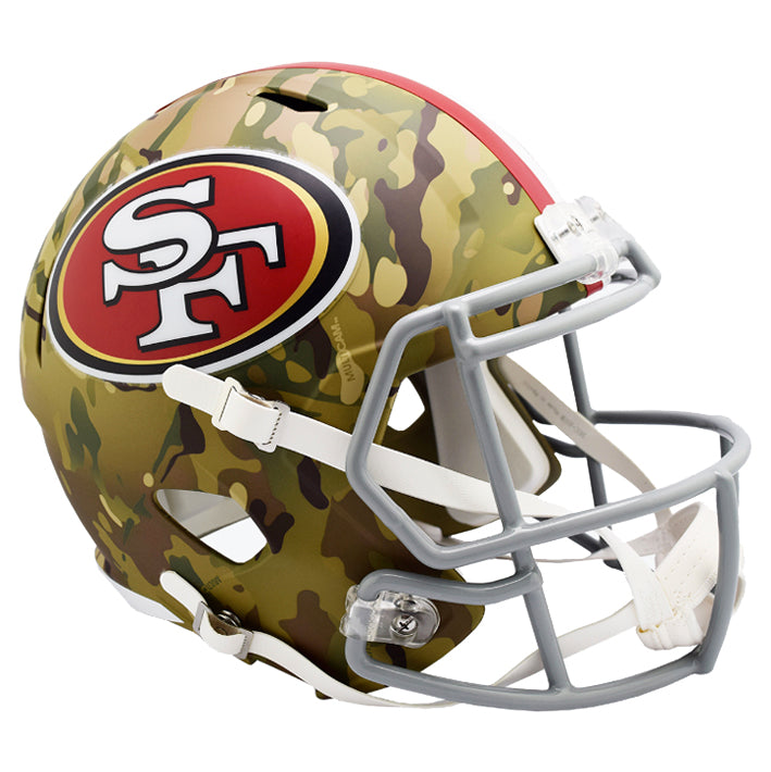 Casco Réplica San Francisco 49ers Speed Riddell Camuflaje
