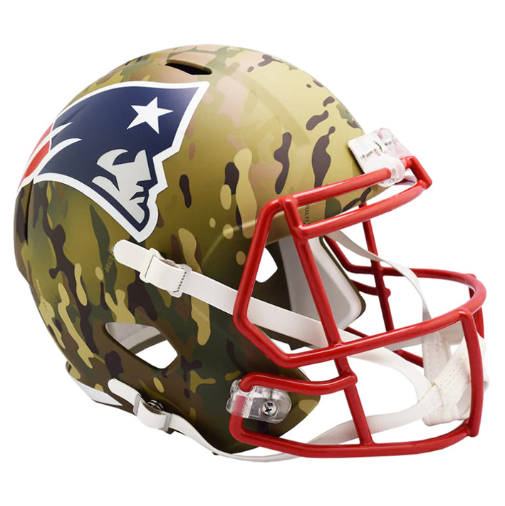 Casco Réplica New England Patriots Speed Riddell Camuflaje