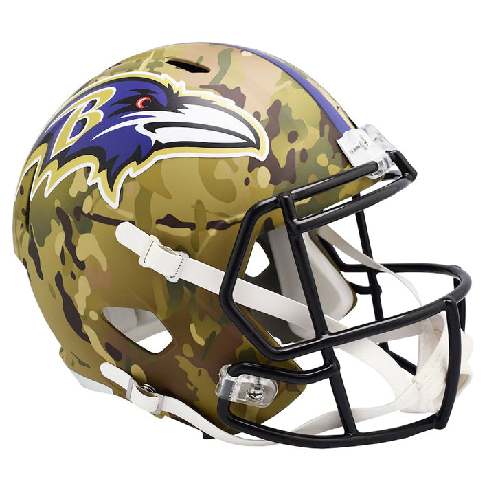Casco Réplica Baltimore Ravens Speed Riddell Camuflaje