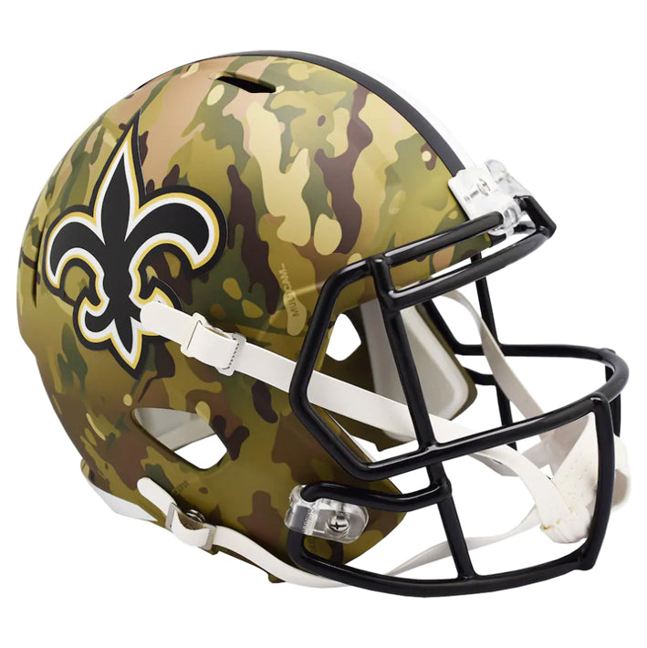 Casco Réplica New Orleans Saints Speed Riddell Camuflaje