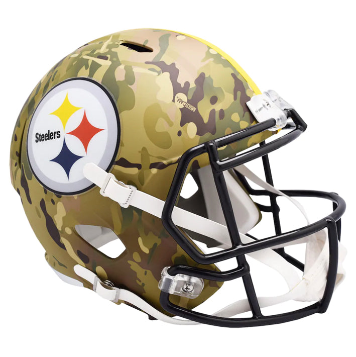 Casco Réplica Pittsburgh Steelers Speed Riddell Camuflaje