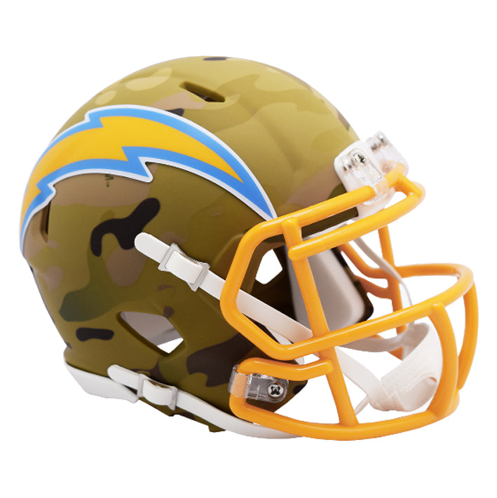 Minicasco Los Angeles Chargers Speed Riddell Camuflaje