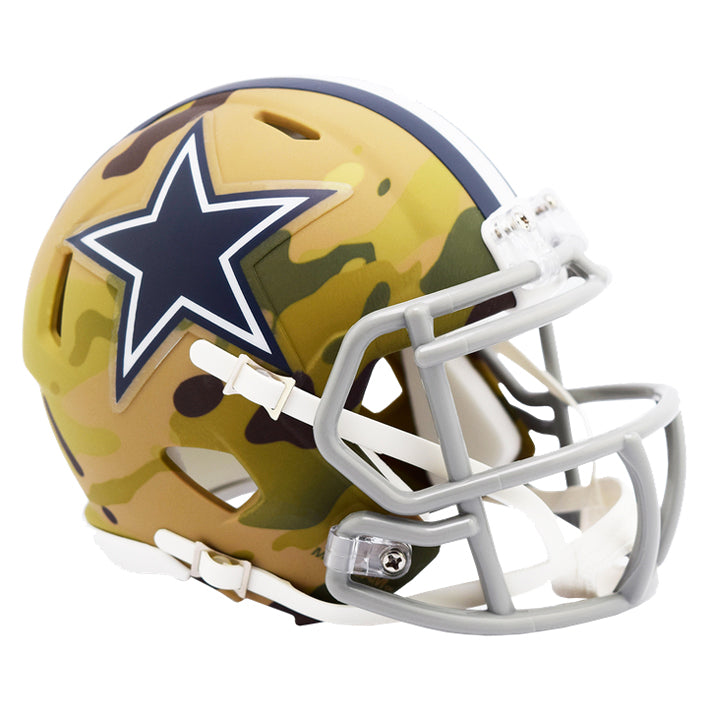 Minicasco Dallas Cowboys Speed Riddell Camuflaje