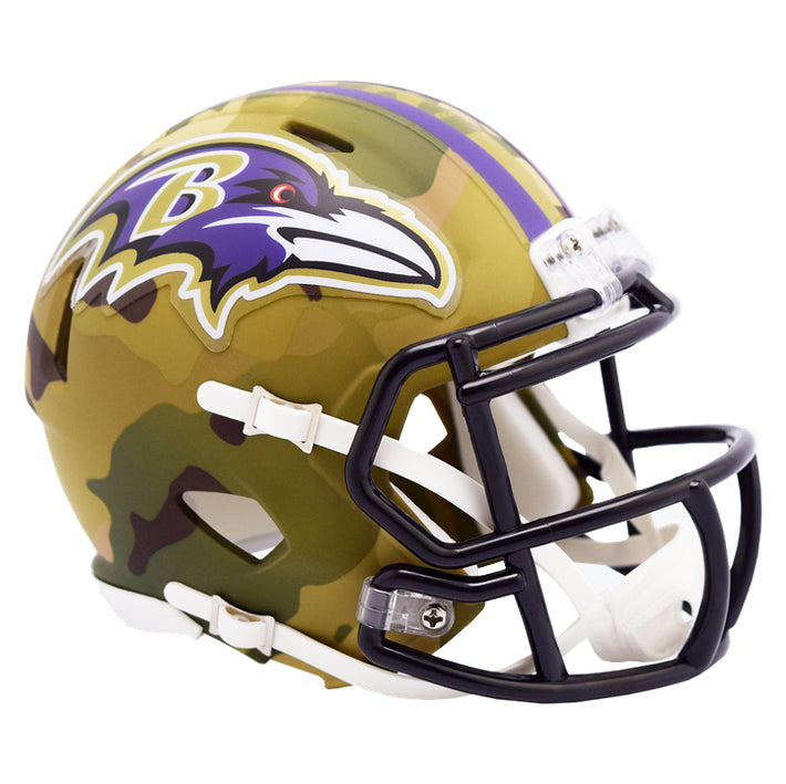 Minicasco Baltimore Ravens Speed Riddell Camuflaje