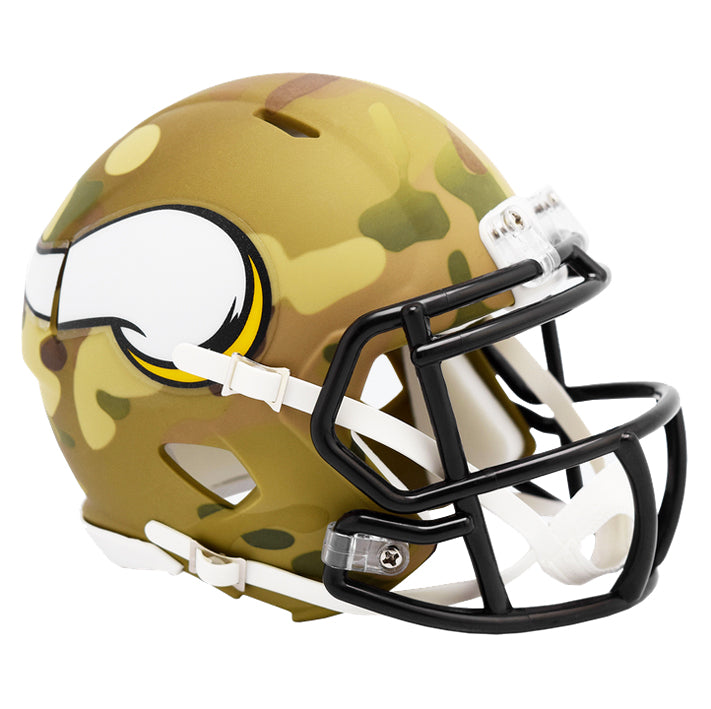 Minicasco Minnesota Vikings Speed Riddell Camuflaje
