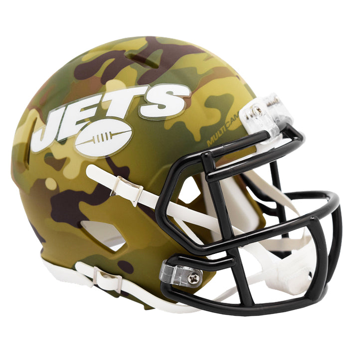 Minicasco New York Jets Speed Riddell Camuflaje