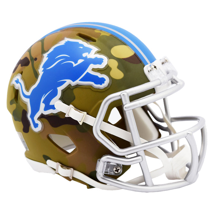 Minicasco Detroit Lions Speed Riddell Camuflaje