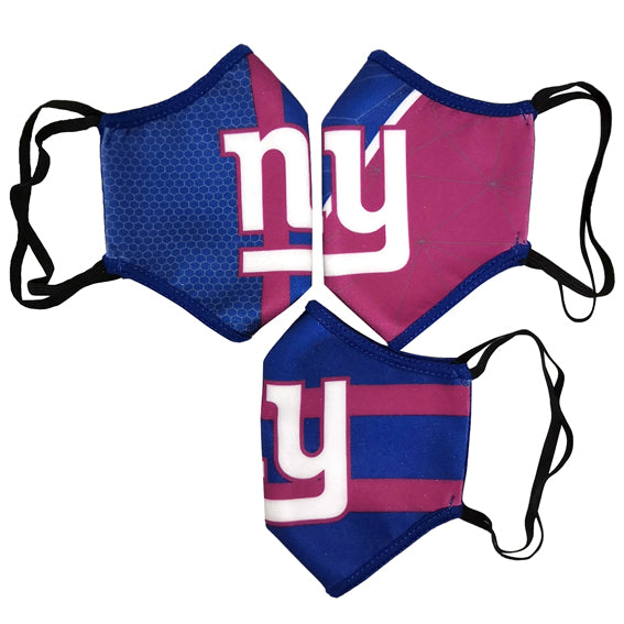 Cubrebocas New York Giants Tripack