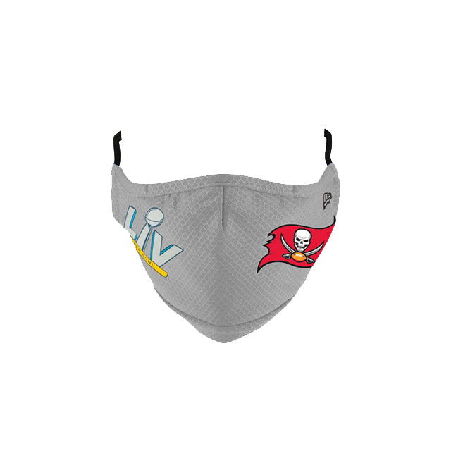 Cubrebocas Tampa Bay Buccaneers Face Mask Super Bowl LV New Era