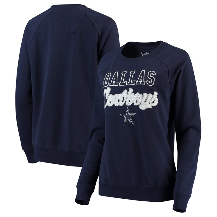 Playera Dallas Cowboys Howell Crew Mujer Azul Marino