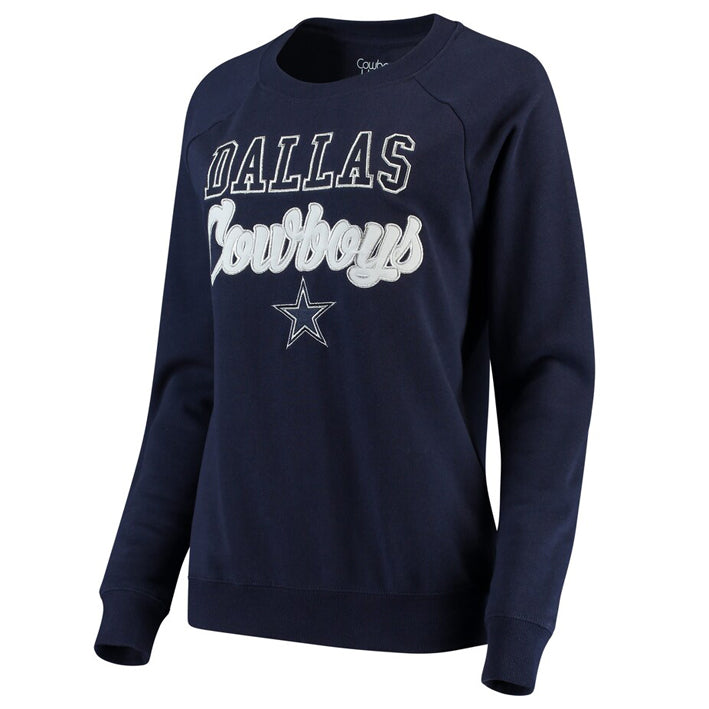Playera Dallas Cowboys Howell Crew Mujer Azul Marino