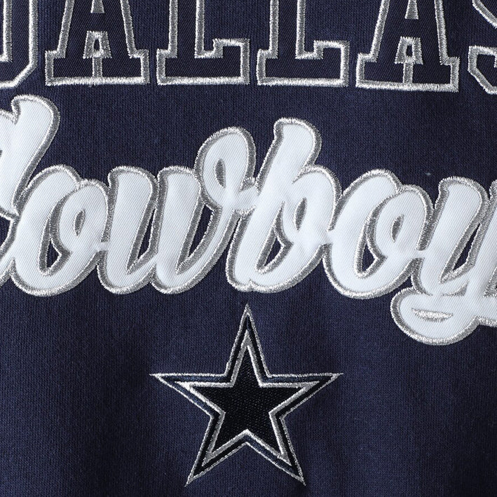 Playera Dallas Cowboys Howell Crew Mujer Azul Marino