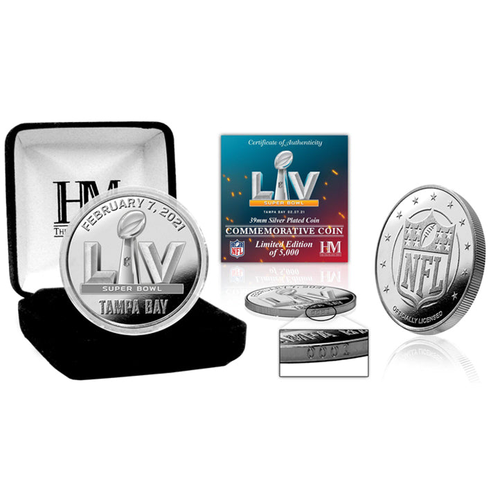 Moneda Conmemorativa 55 Coin Highland Mint Plata
