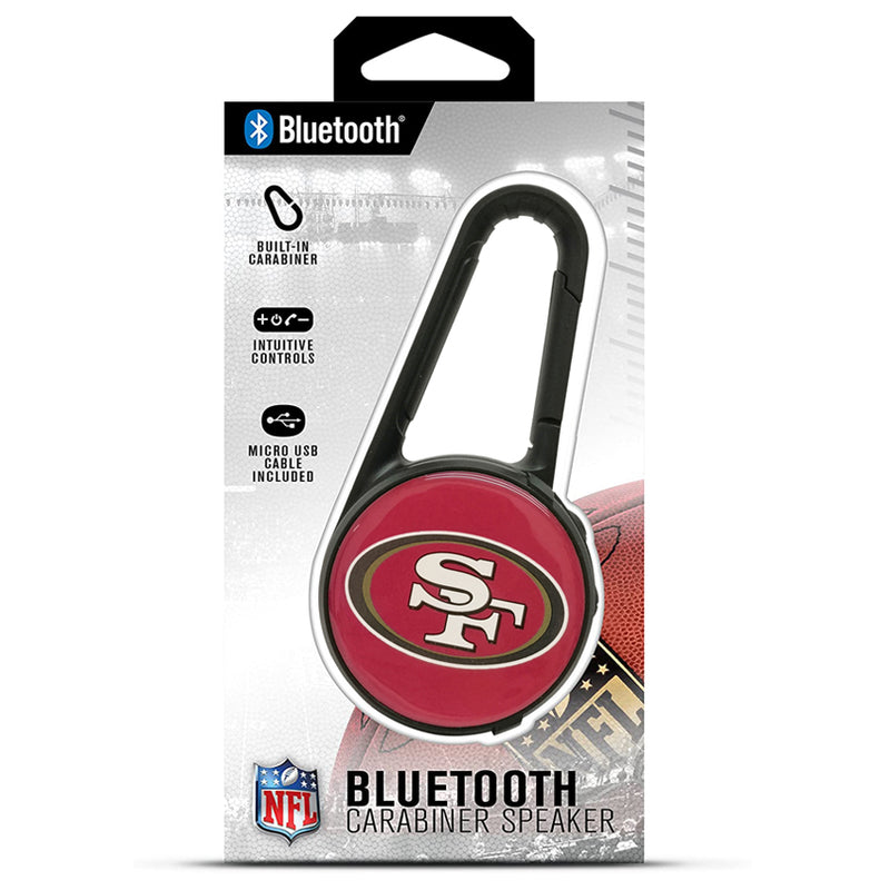 Bocina San Francisco 49ers Carabiner Speaker Prime Brands
