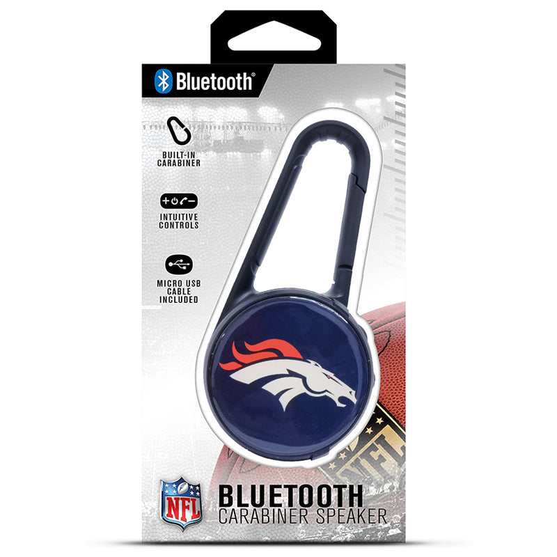 Bocina Denver Broncos Carabiner Speaker Prime Brands