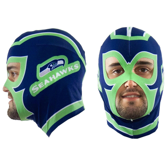 Máscara de Luchador Seattle Seahawks Fan Mask
