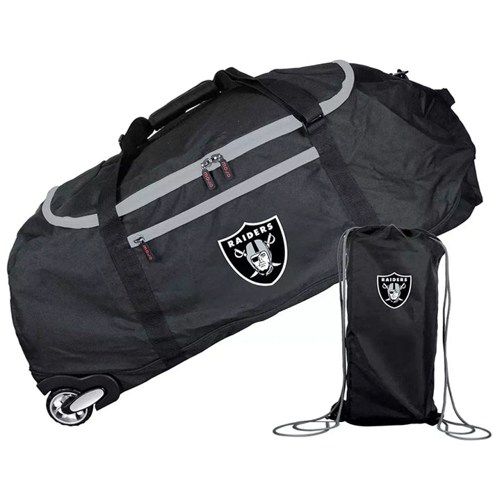 Maleta Duffel Las Vegas Raiders Collapsible 36