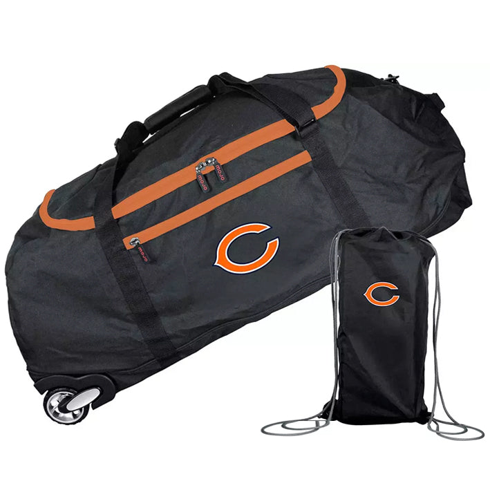 Maleta Duffel Chicago Bears Collapsible 36