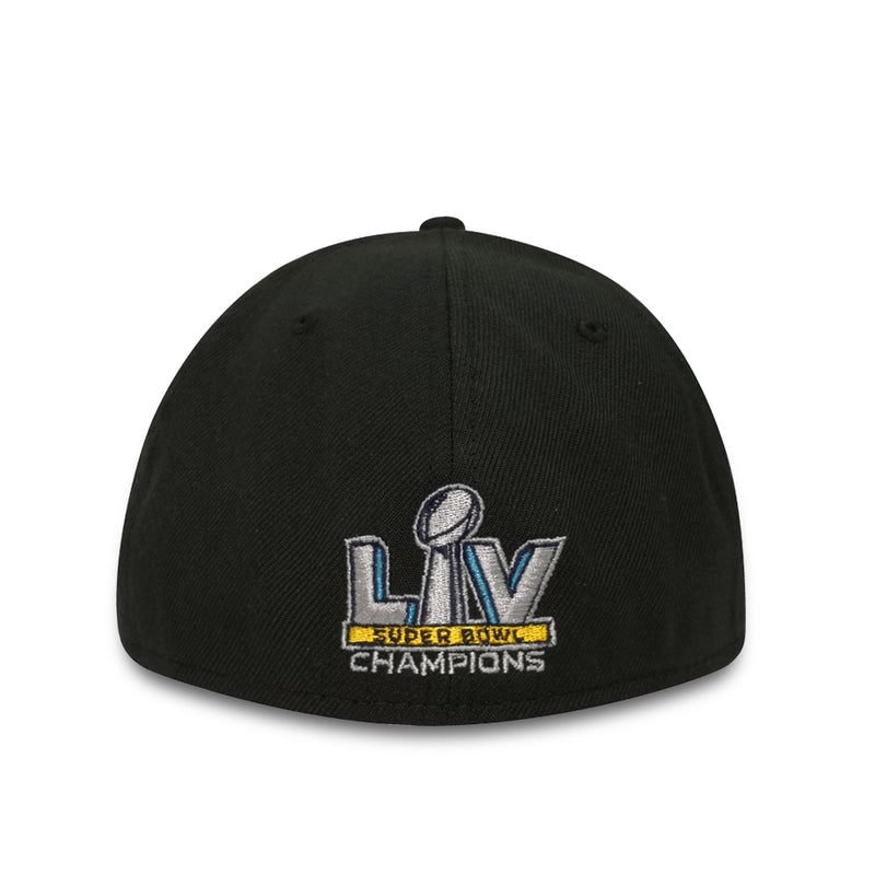 Gorra 39THIRTY Tampa Bay Buccaneers Super Bowl LV Champions New Era Negro