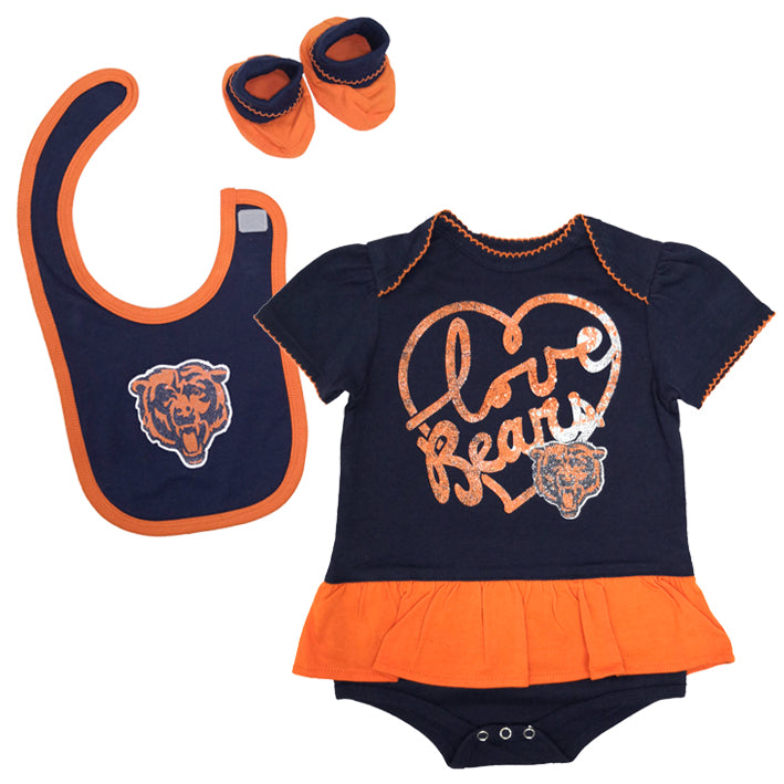 Pañalero Chicago Bears Set Genuine Stuff