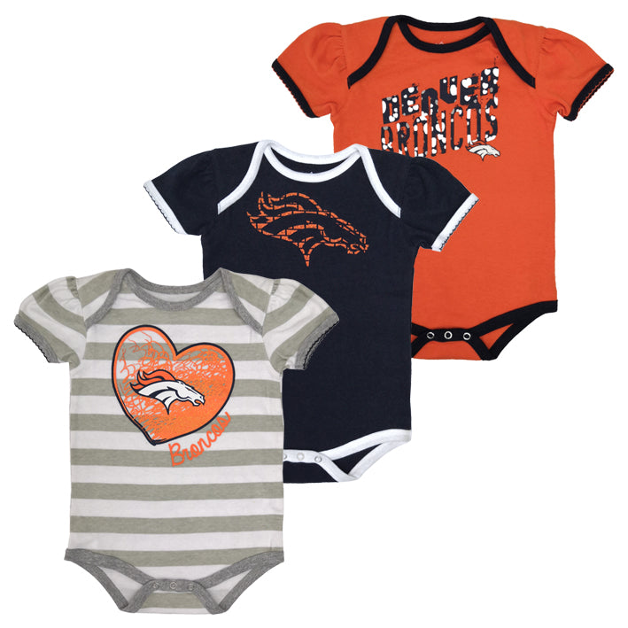 Pañalero Denver Broncos Set Genuine Stuff