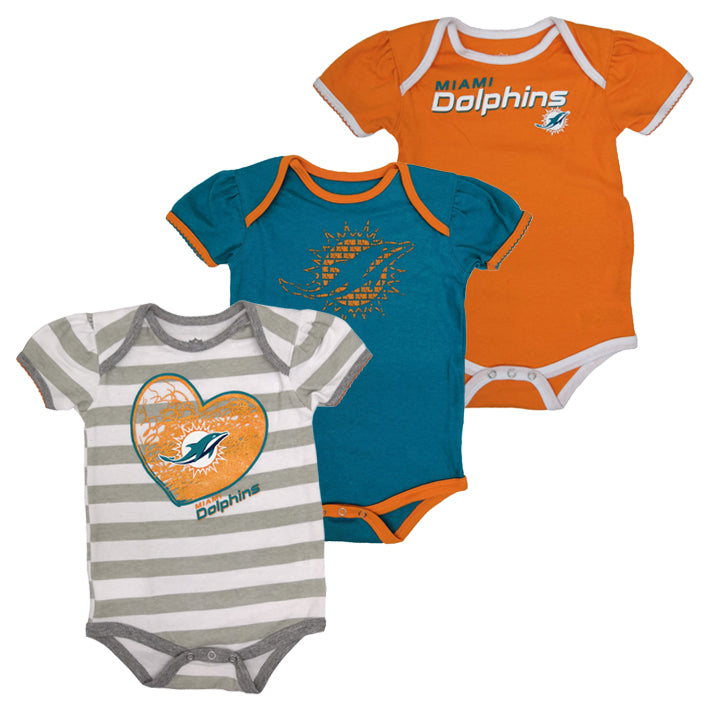 Pañalero Miami Dolphins Set Genuine Stuff