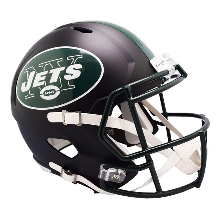 Minicasco New York Jets Speed Flat Riddell Negro
