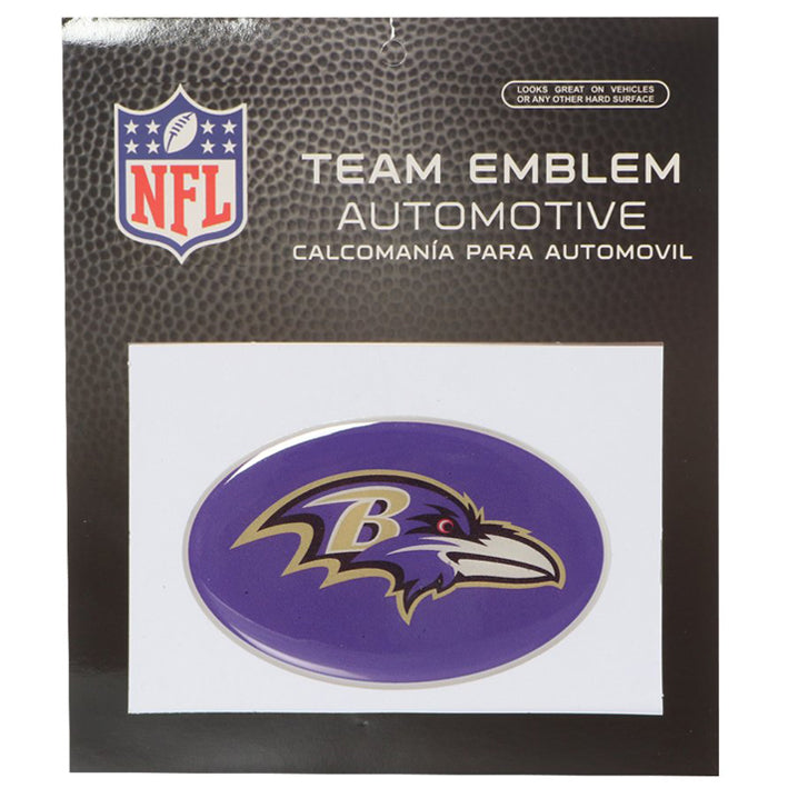 Emblema para Auto Proplamex Autoadherible Baltimore Ravens