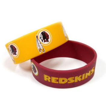Llavero Washington Commanders Wide Bracelets Pack de 2 Aminco
