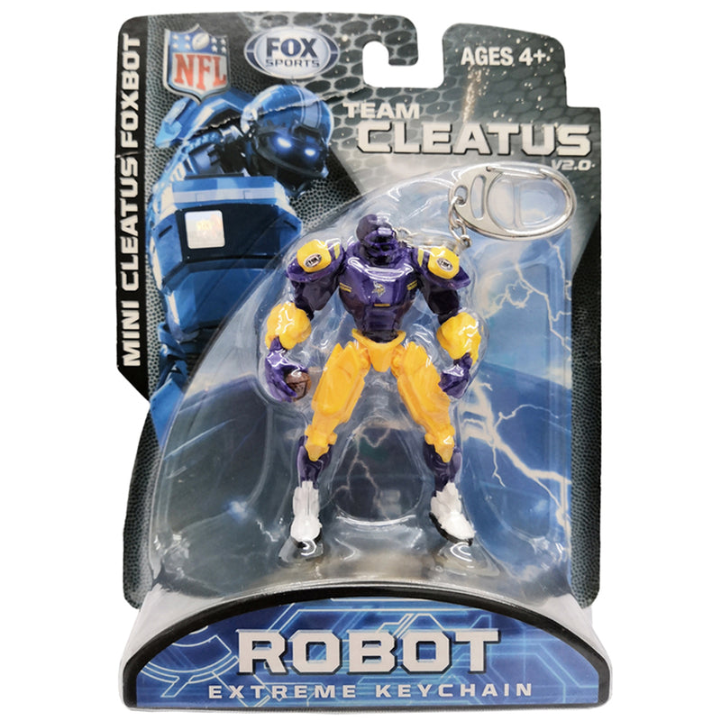 Llavero Minnesota Vikings Fox Robot Foam Fanatics