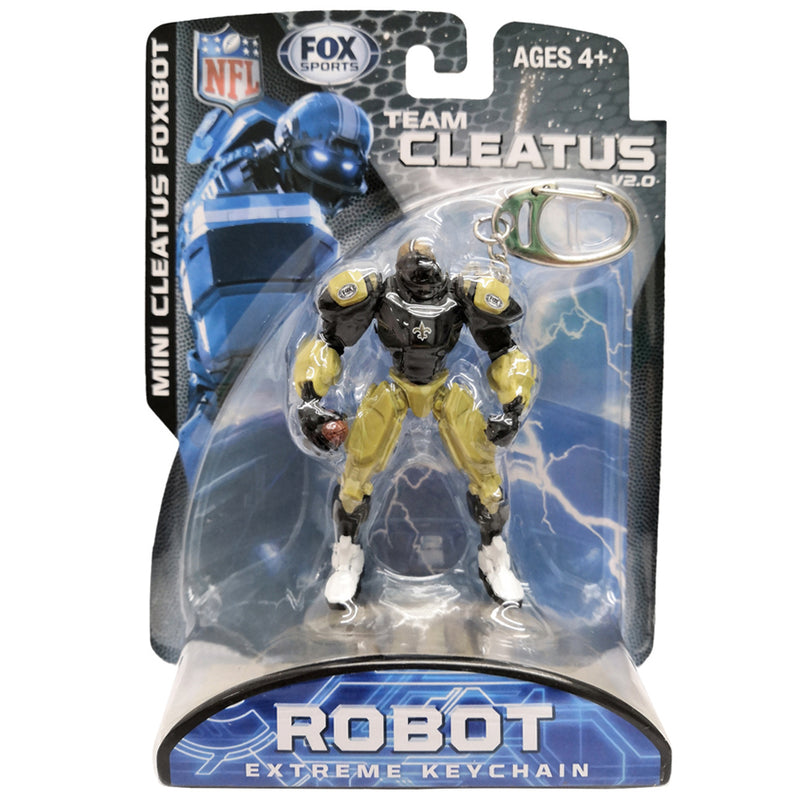 Llavero New Orleans Saints Fox Robot Foam Fanatics