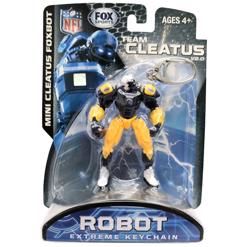 Llavero Los Angeles Chargers Fox Robot Foam Fanatics