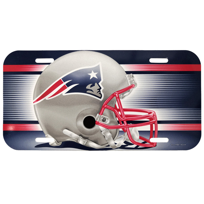 Placa Decorativa WinCraft Helmet New England Patriots