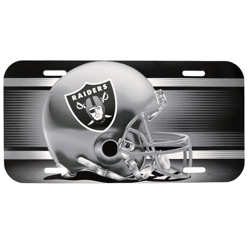 Placa Decorativa WinCraft Helmet Las Vegas Raiders