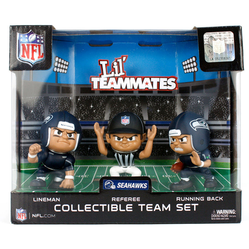 Figura Coleccionable Seattle Seahawks Lil' Set The Party Animal
