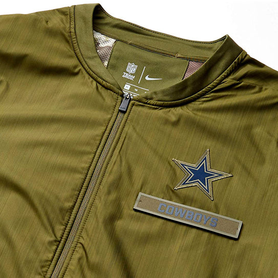 Chamarra Dallas Cowboys Salute to Service 2018 Nike Hombre