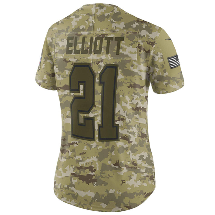 Jersey Dallas Cowboys Limited Salute to Service 2018 Nike Mujer
