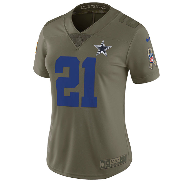 Jersey Dallas Cowboys Sts Elliot Wms Nike Mujer