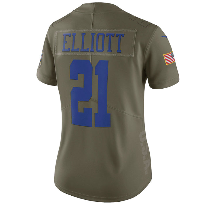 Jersey Dallas Cowboys Sts Elliot Wms Nike Mujer