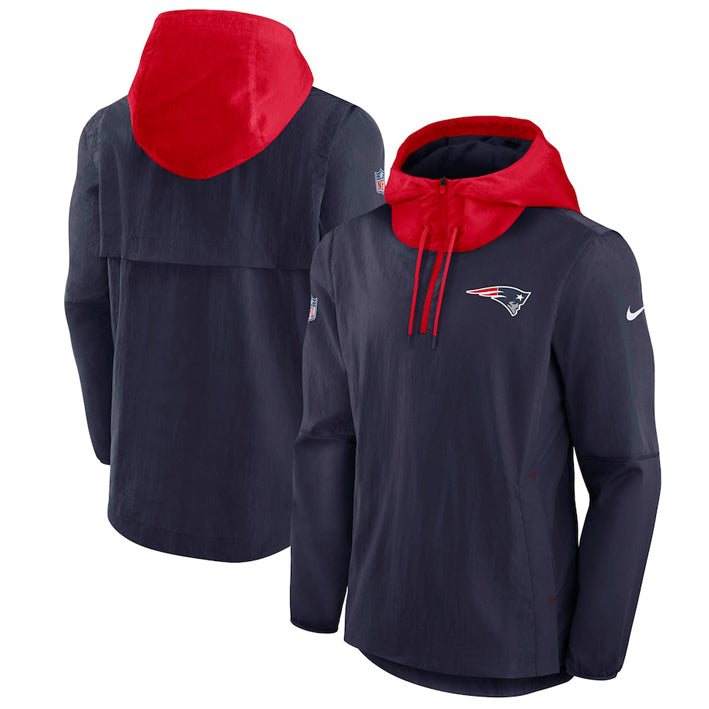 Sudadera New England Patriots Sideline Player NKVO-K29 Nike Hombre
