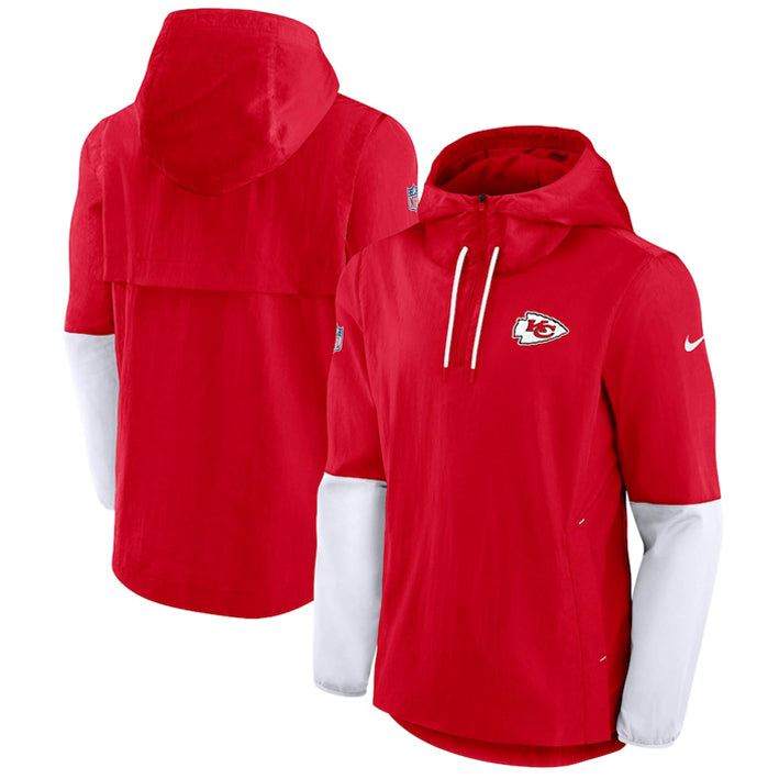 Sudadera Kansas City Chiefs Sideline Player NKOV-K29 Nike Hombre